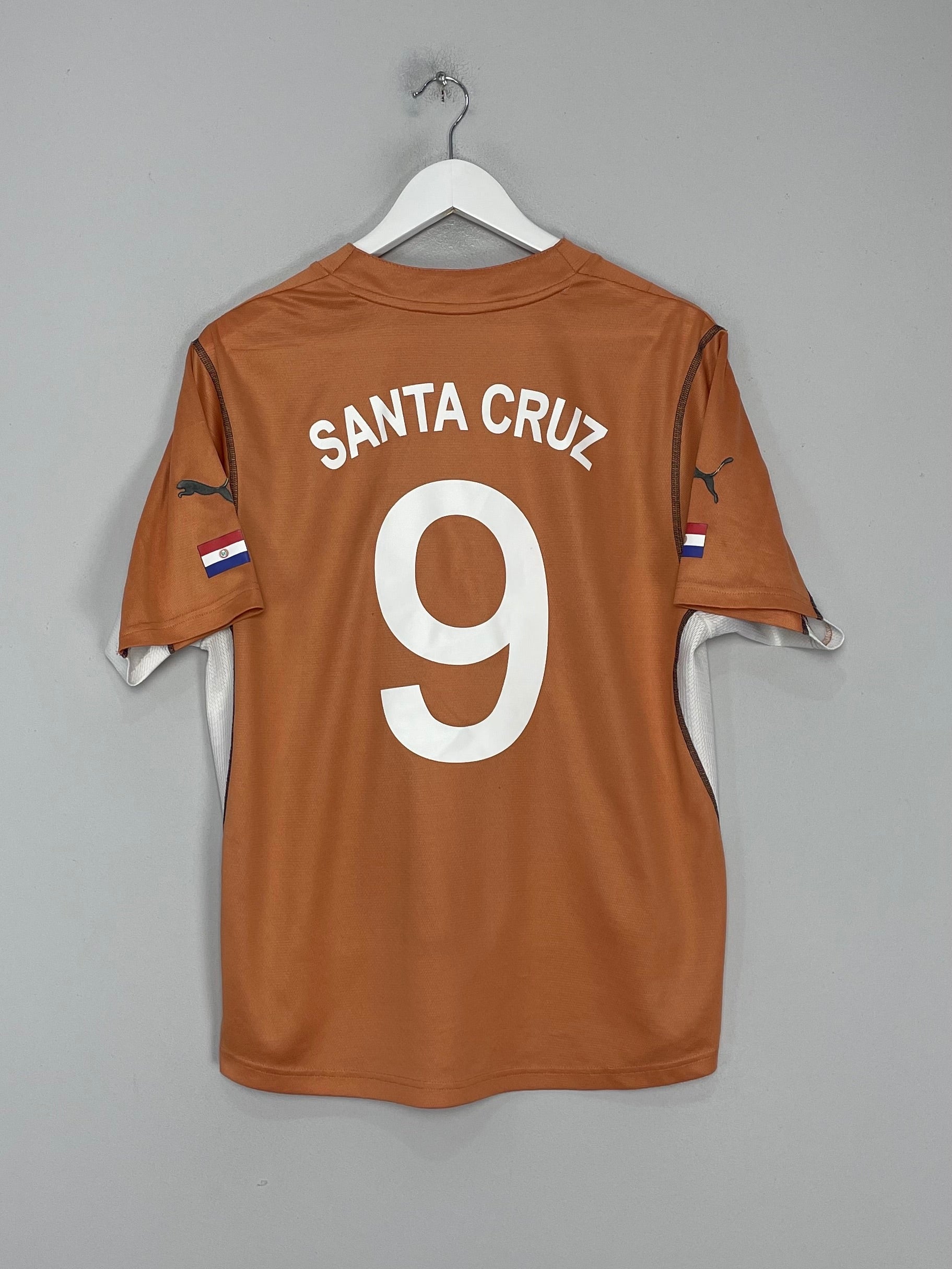 2002/03 PARAGUAY SANTA CRUZ #9 AWAY SHIRT (M) PUMA