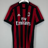 2017/18 AC MILAN ANDRE SILVA #9 HOME SHIRT (M) ADIDAS