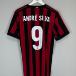 2017/18 AC MILAN ANDRE SILVA #9 HOME SHIRT (M) ADIDAS