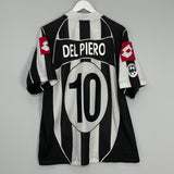 2002/03 JUVENTUS DEL PIERO #10 HOME SHIRT (L) LOTTO