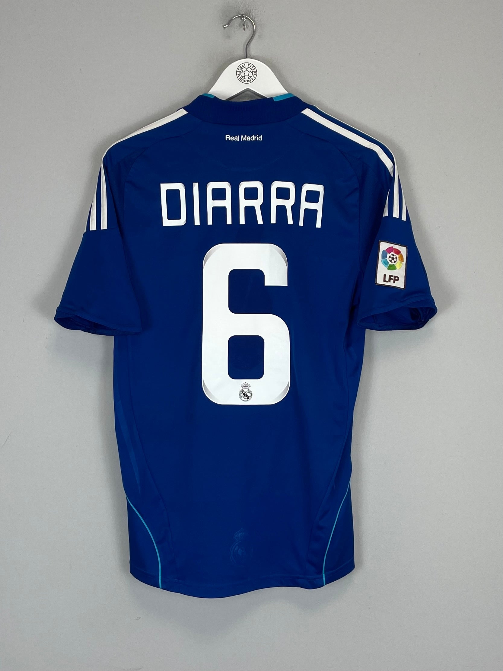 2008/09 REAL MADRID DIARRA #6 AWAY SHIRT (S) ADIDAS