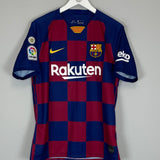 2019/20 BARCELONA MESSI #10 HOME SHIRT (M) NIKE