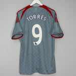 2008/09 LIVERPOOL TORRES #9 AWAY SHIRT (L) ADIDAS