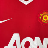 2010/11 MANCHESTER UNITED ROONEY #10 HOME SHIRT (M) NIKE