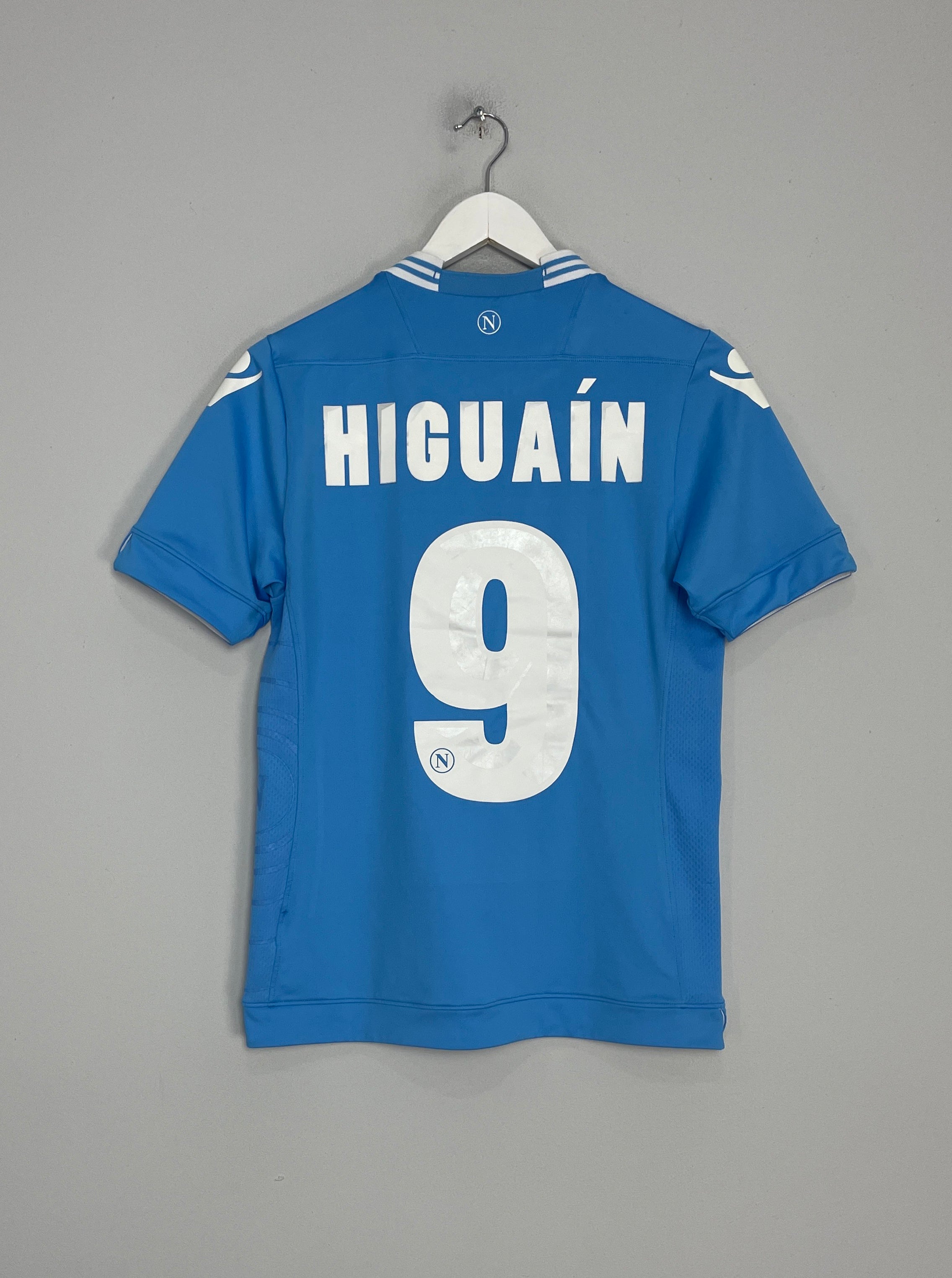 2013/14 NAPOLI HIGUAIN #9 HOME SHIRT (S) MACRON