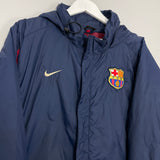 2001/02 BARCELONA BENCH COAT (L) NIKE