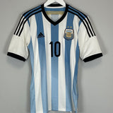 2014 ARGENTINA MESSI #10 HOME SHIRT (S) ADIDAS