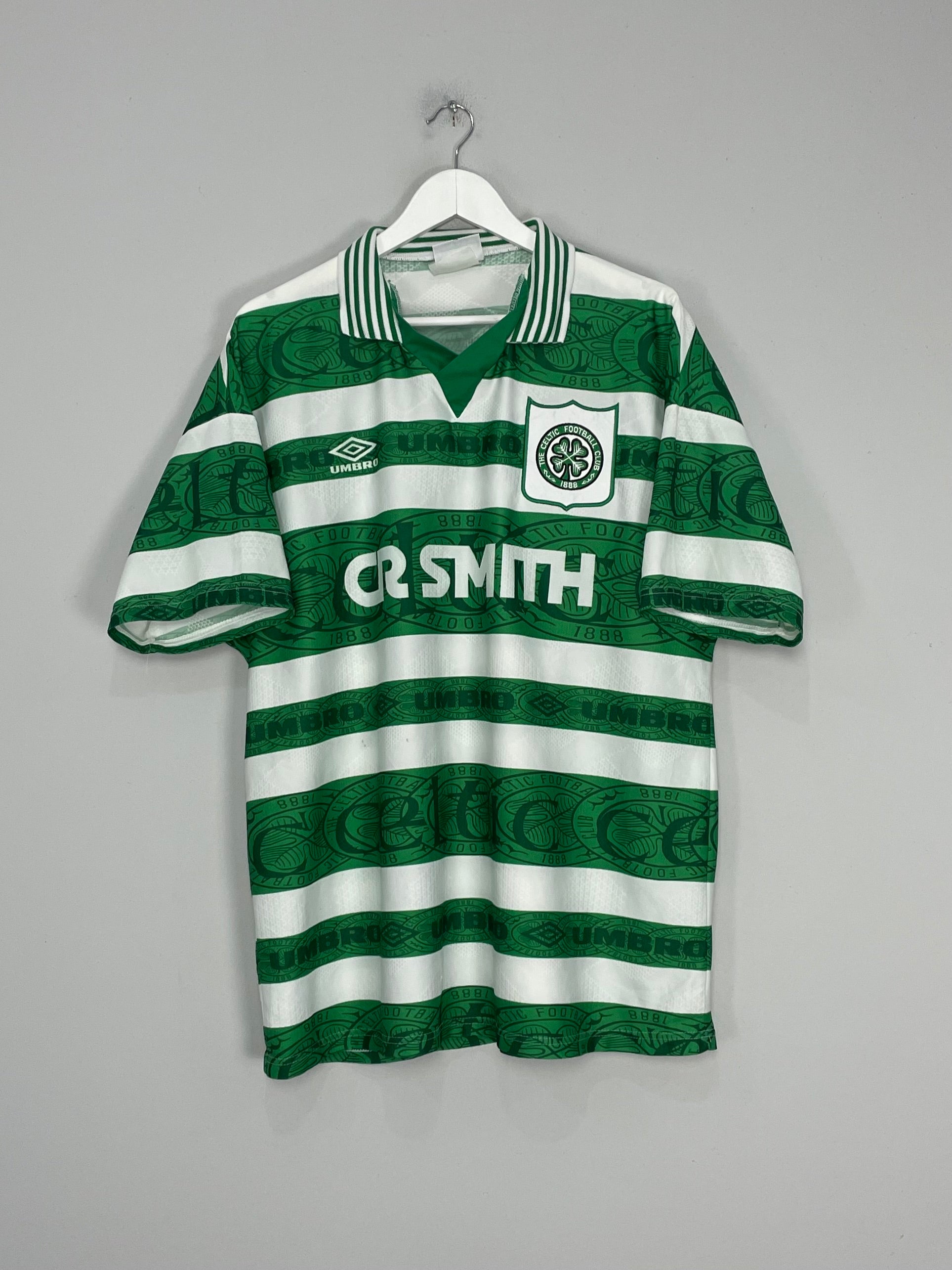 1995/97 CELTIC HOME SHIRT (XL) UMBRO