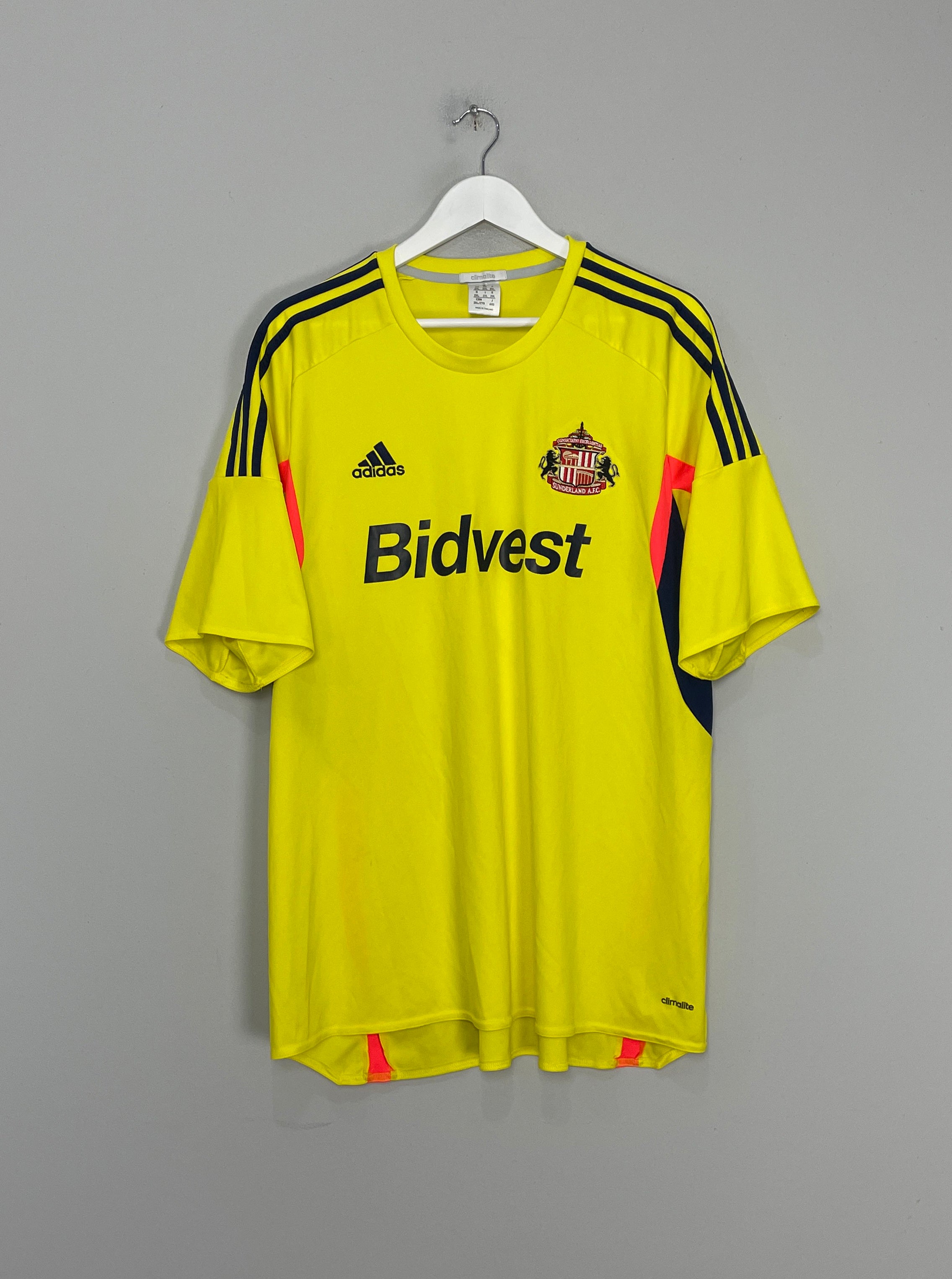 2013/14 SUNDERLAND AWAY SHIRT (XXL) ADIDAS