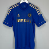 2012/13 CHELSEA A.COLE #3 HOME SHIRT (S) ADIDAS