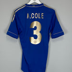 2012/13 CHELSEA A.COLE #3 HOME SHIRT (S) ADIDAS