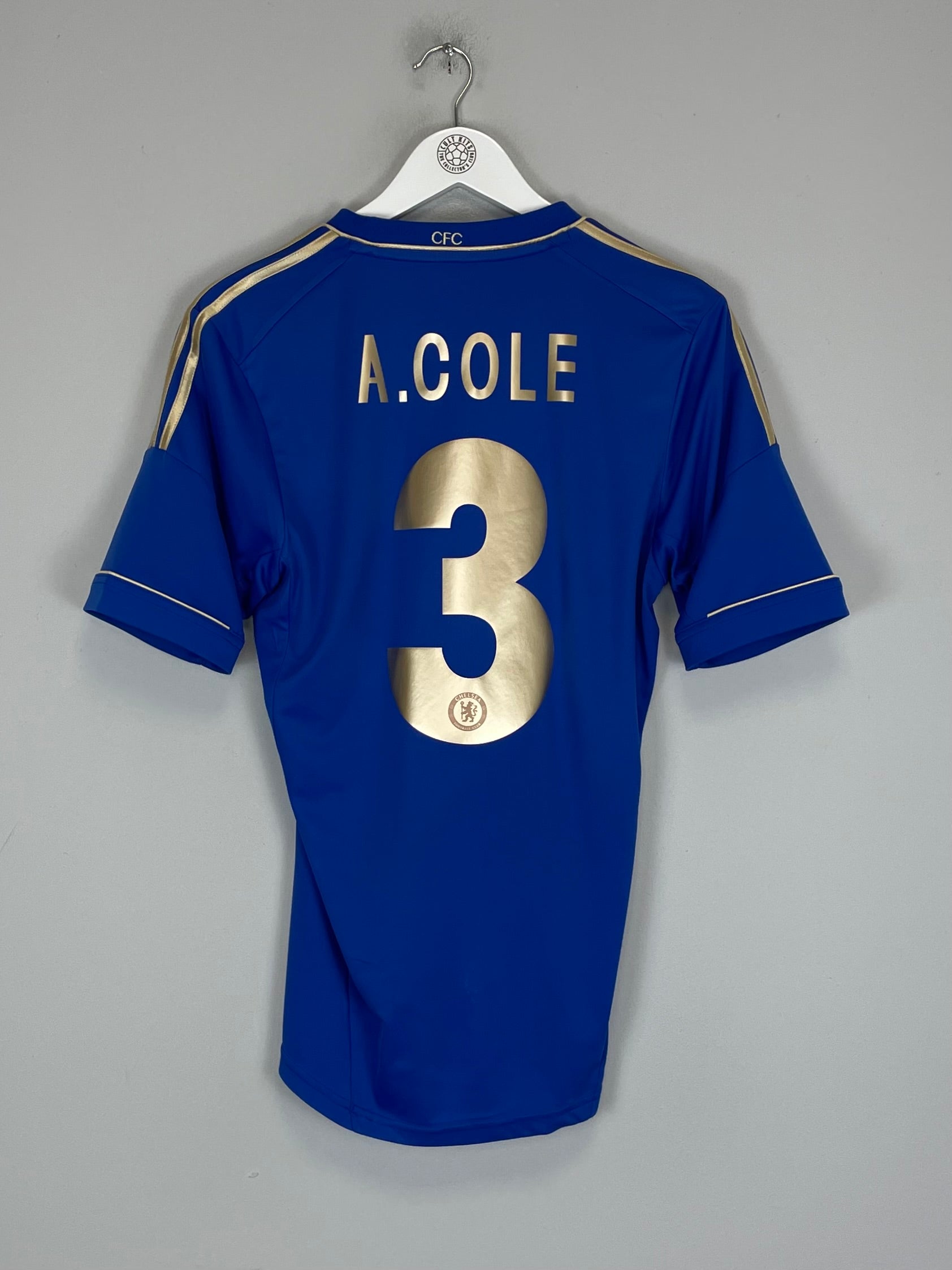 2012/13 CHELSEA A.COLE #3 HOME SHIRT (S) ADIDAS