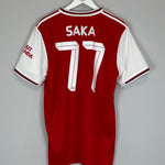 2019/20 ARSENAL SAKA #77 HOME SHIRT (XL) ADIDAS