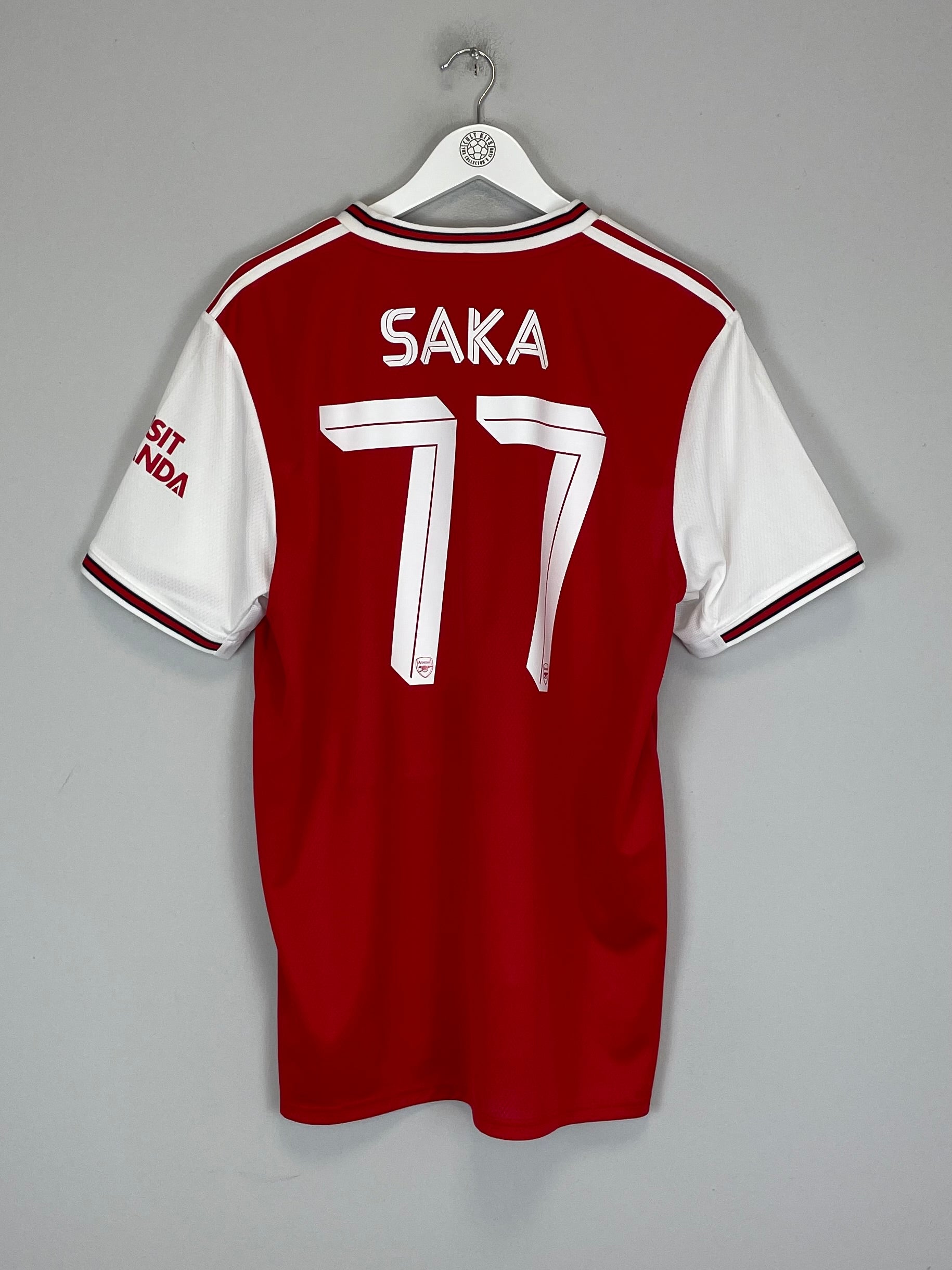 2019/20 ARSENAL SAKA #77 HOME SHIRT (XL) ADIDAS