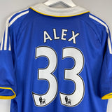 2008/09 CHELSEA ALEX #33 HOME SHIRT (L) ADIDAS