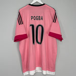 2015/16 JUVENTUS POGBA #10 AWAY SHIRT (XXXL) ADIDAS