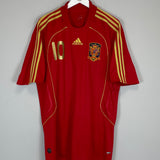 2008/10 SPAIN FABREGAS #10 HOME SHIRT (XL) ADIDAS