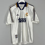 1998/99 REAL MADRID R.CARLOS #3 HOME SHIRT (M) ADIDAS