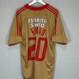 2004/05 BENFICA SIMAO #20 THIRD SHIRT (L) ADIDAS