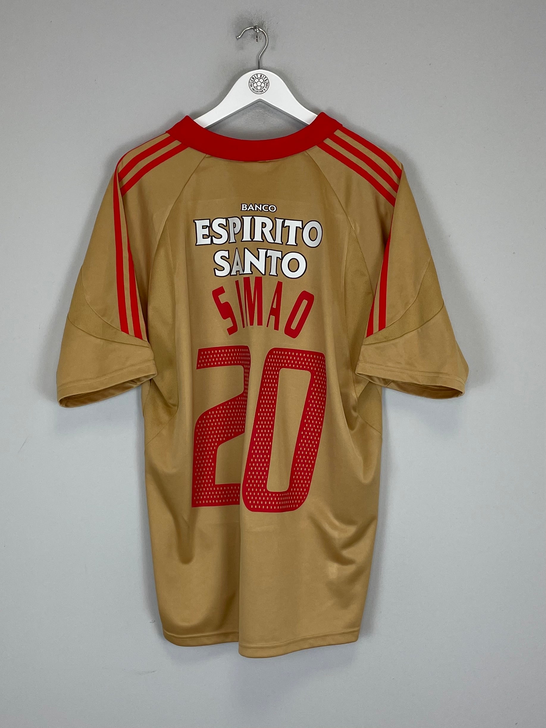 2004/05 BENFICA SIMAO #20 THIRD SHIRT (L) ADIDAS