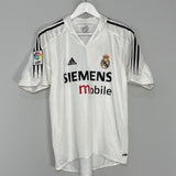 2004/05 REAL MADRID ZIDANE #5 HOME SHIRT (S) ADIDAS