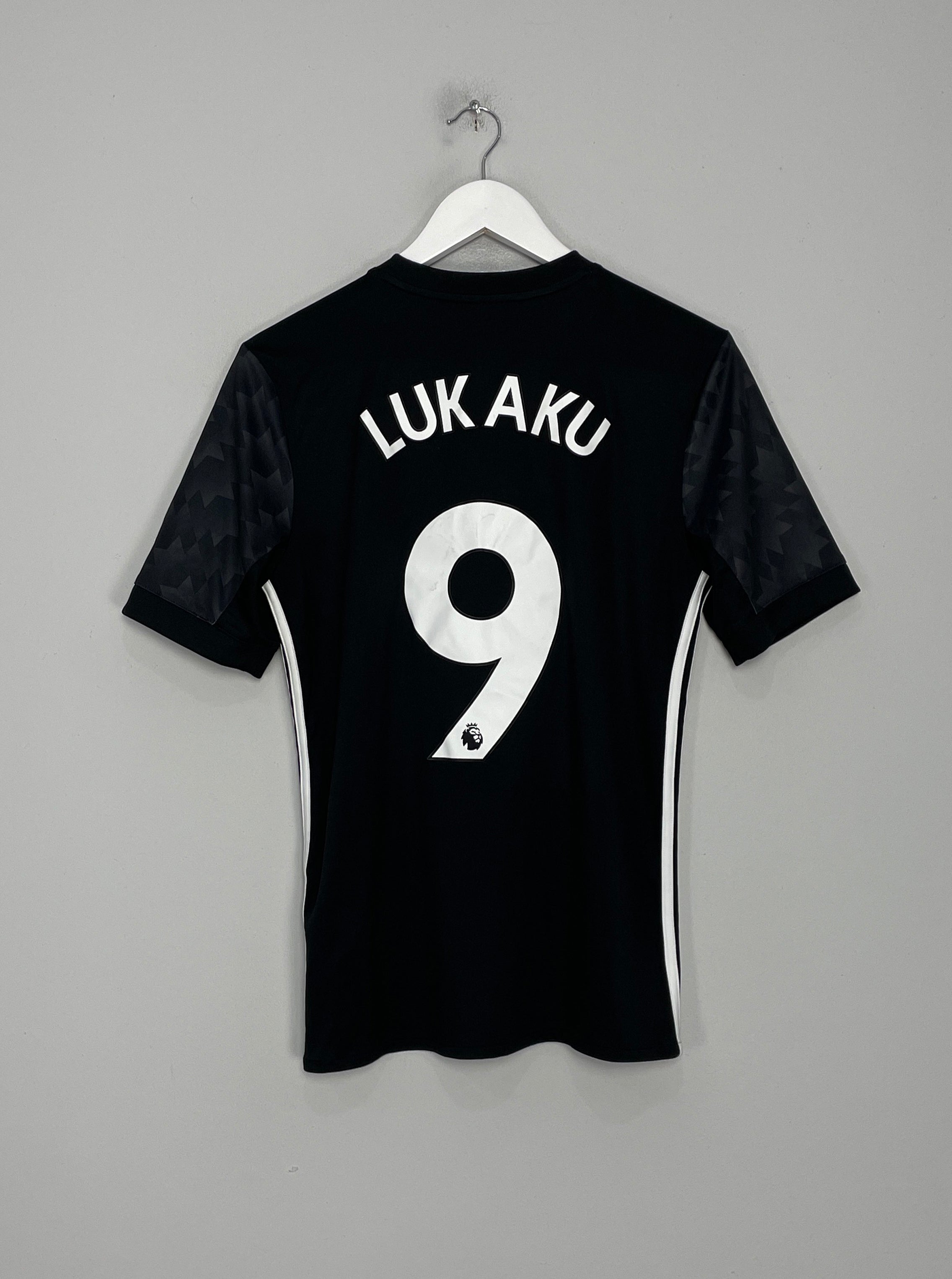 2017/18 MANCHESTER UNITED LUKAKU #9 AWAY SHIRT (XL.KIDS) ADIDAS