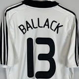 2008/09 GERMANY BALLACK #13 HOME SHIRT (L) ADIDAS