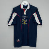 1996/98 SCOTLAND HOME SHIRT (L) UMBRO