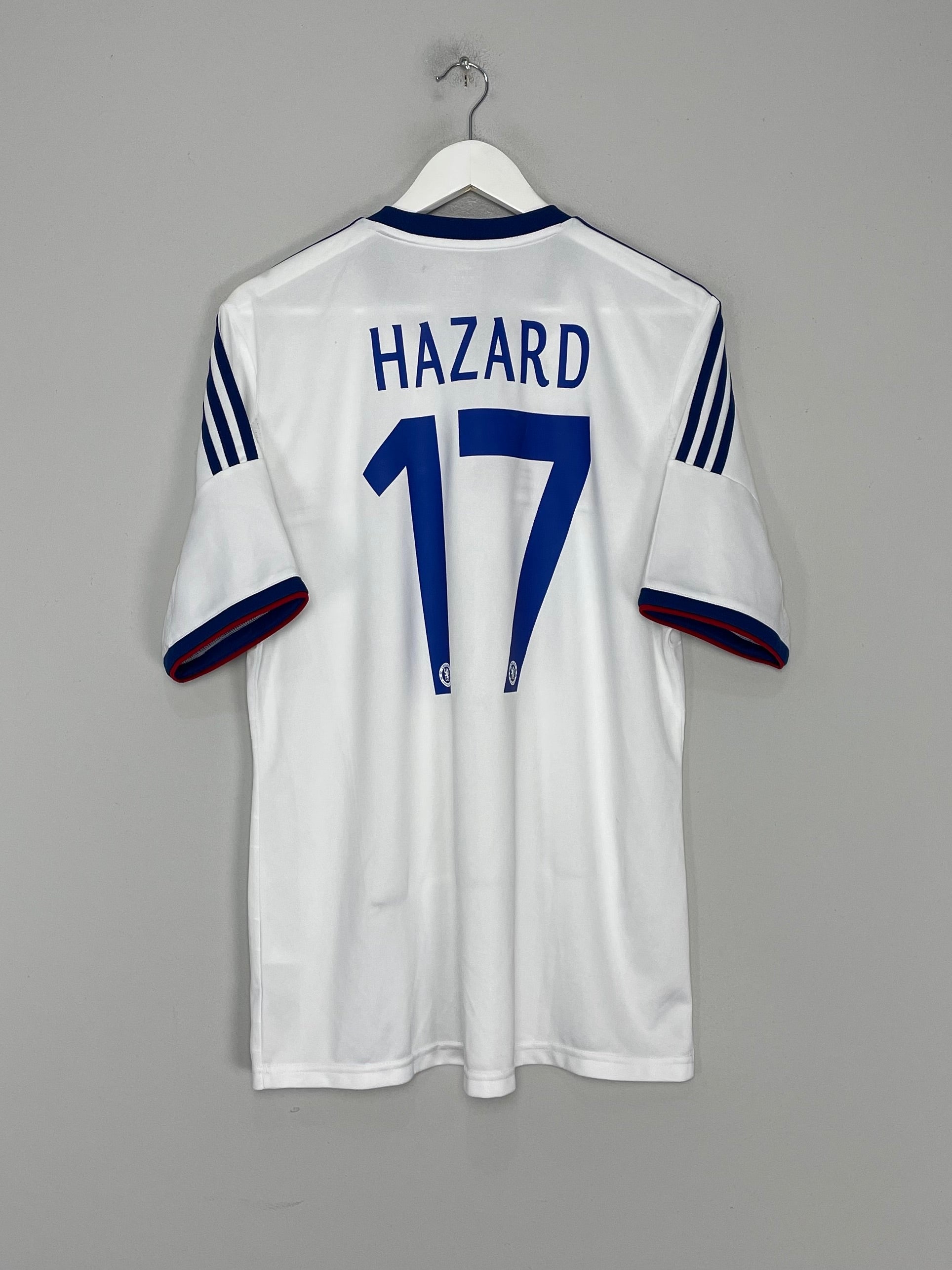 2013/14 CHELSEA HAZARD #17 AWAY SHIRT (L) ADIDAS