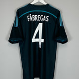 2014/15 CHELSEA FABREGAS #4 AWAY SHIRT (L) ADIDAS