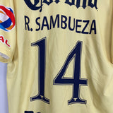 2014/15 CLUB AMERICA SAMBUEZA #14 HOME SHIRT (XL) NIKE