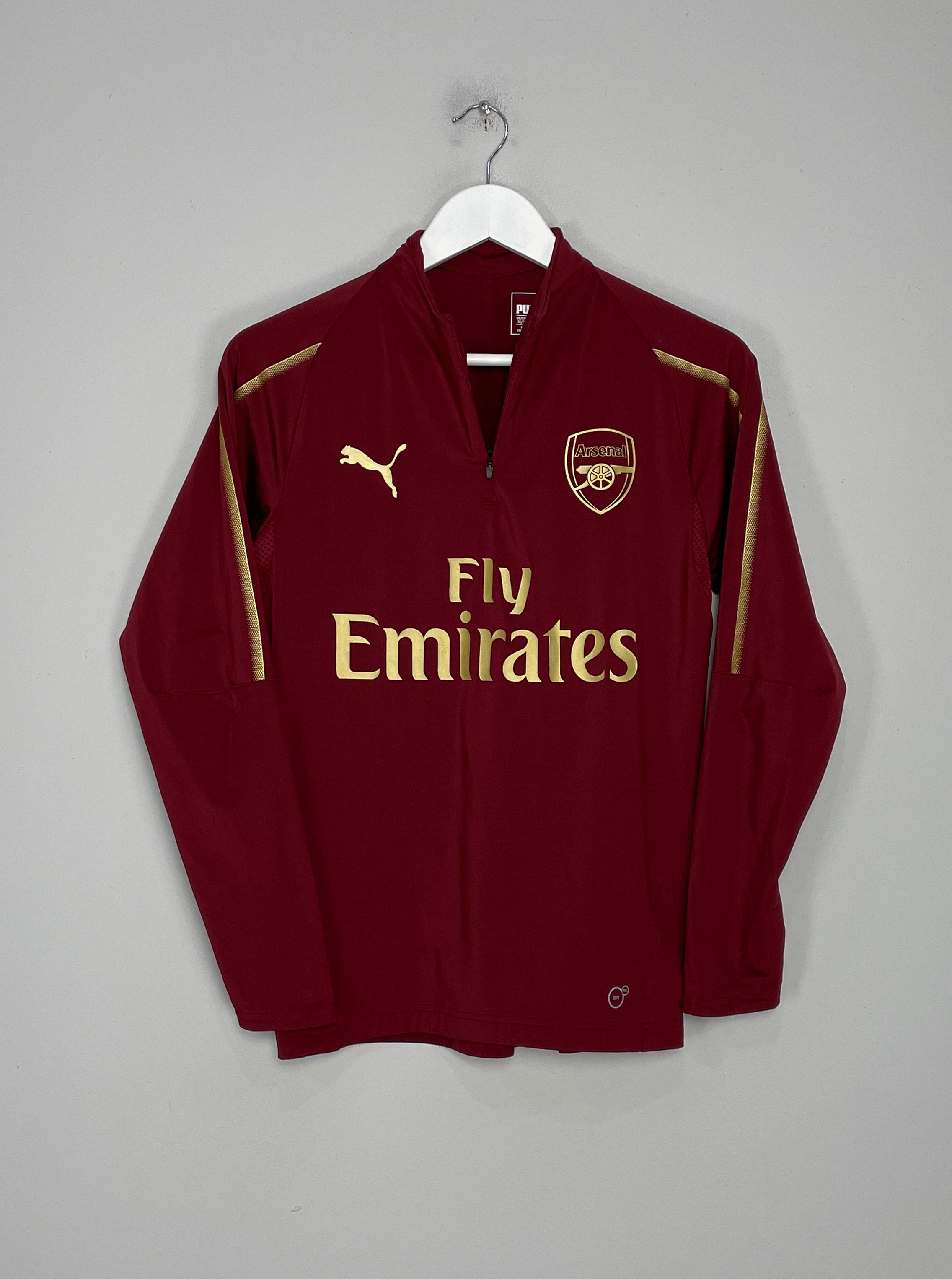 2018/19 ARSENAL 1/4 ZIP DRILL TOP (XL.KIDS) PUMA