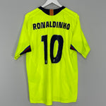 2006/07 BARCELONA RONALDINHO #10 AWAY SHIRT (L) NIKE