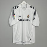 2005/06 REAL MADRID RAUL #7 HOME SHIRT (L) ADIDAS