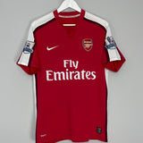 2008/10 ARSENAL NASRI #8 HOME SHIRT (M) NIKE