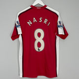 2008/10 ARSENAL NASRI #8 HOME SHIRT (M) NIKE