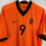 2000/02 NETHERLANDS KLUIVERT #9 HOME SHIRT (M) NIKE