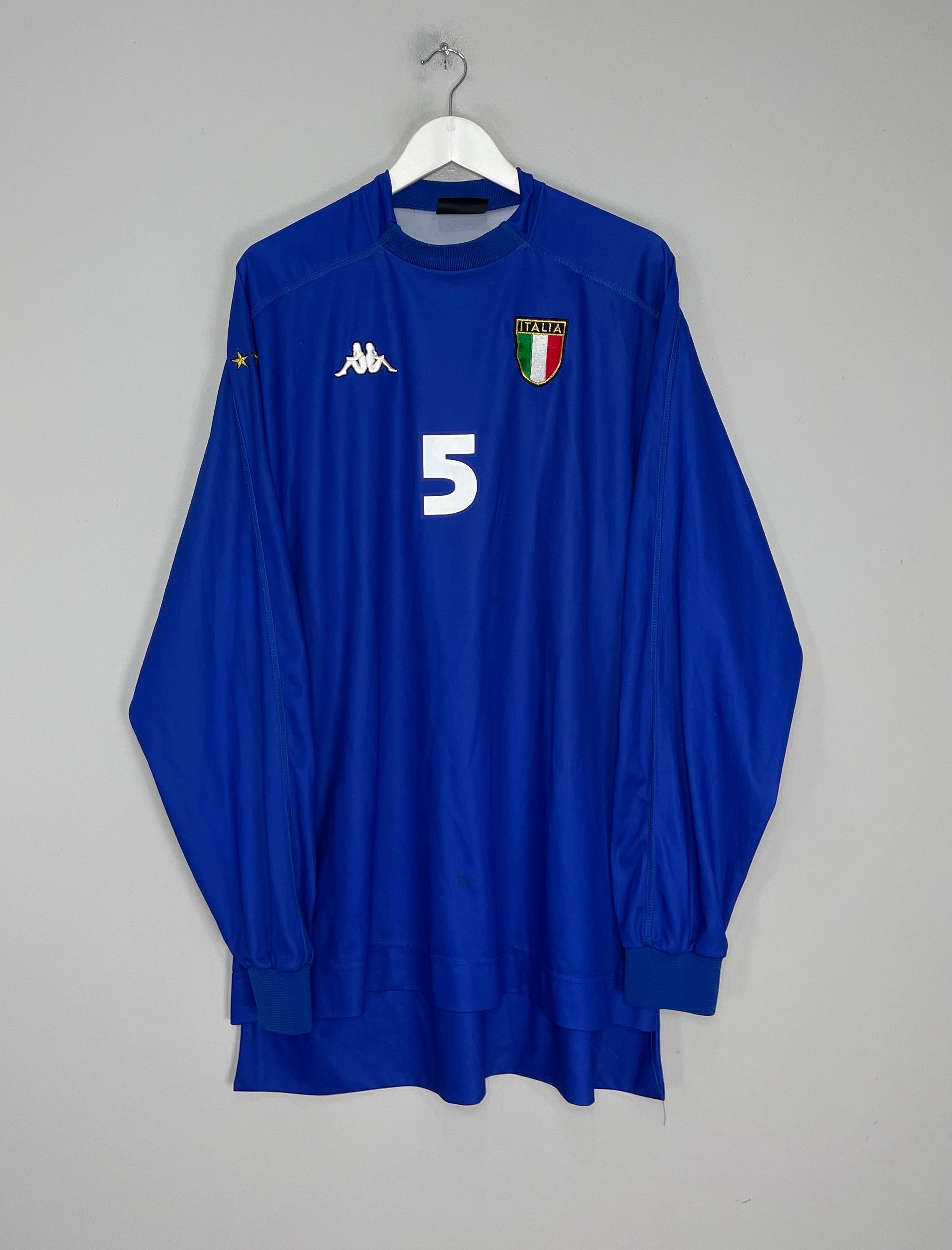 1998/99 ITALY #5 L/S HOME SHIRT (XXXL) KAPPA