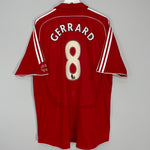 2006/08 LIVERPOOL GERRARD #6 HOME SHIRT (XXL) ADIDAS