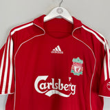 2004/06 LIVERPOOL GERRARD #8 HOME SHIRT (M) ADIDAS