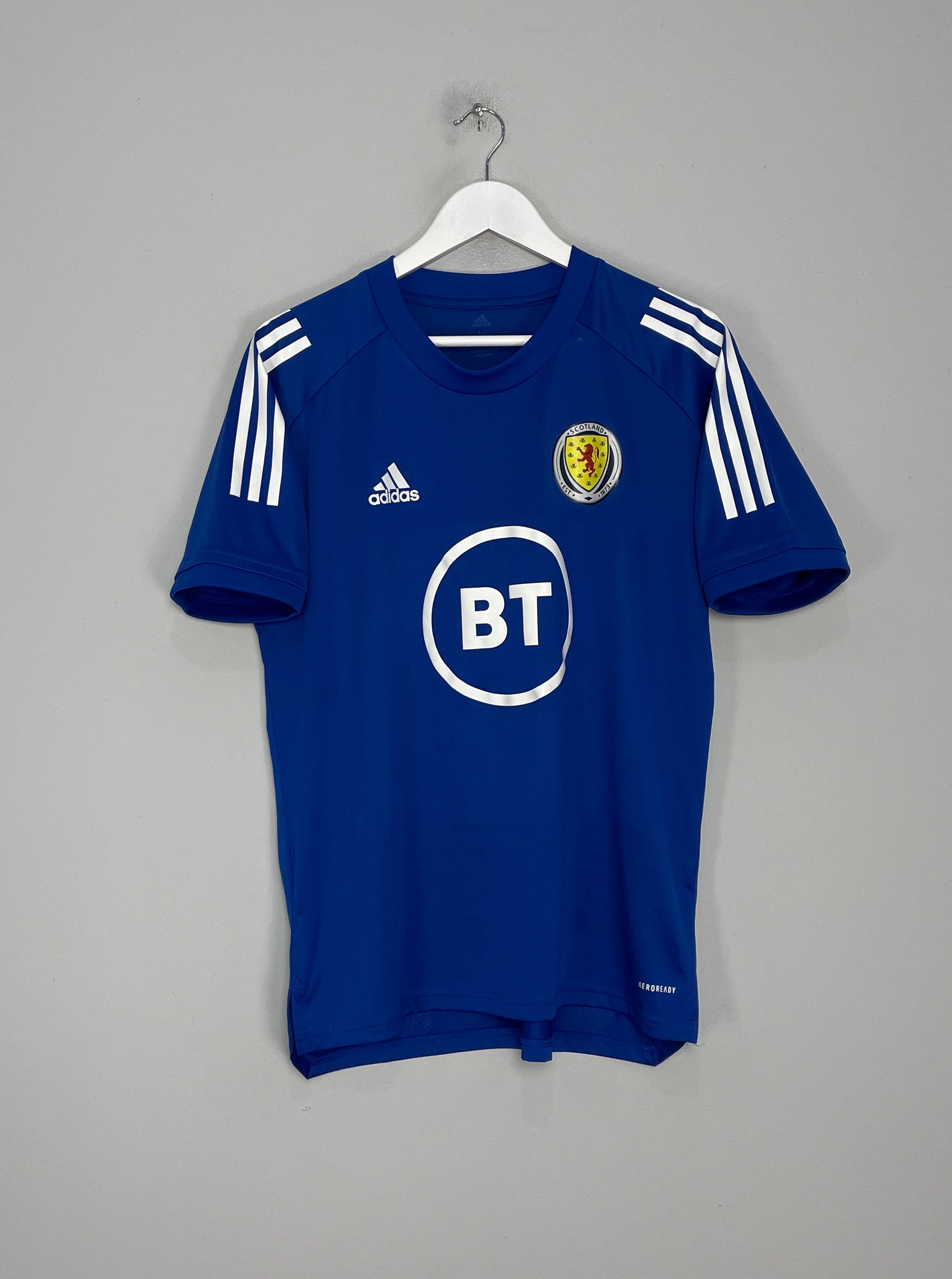 2020/21 SCOTLAND TRAINING SHIRT (M) ADIDAS