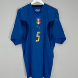 2006 ITALY **CANNAVARO #5 HOME SHIRT (XXL) PUMA