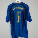 2006 ITALY CANNAVARO #5 HOME SHIRT (XXL) PUMA