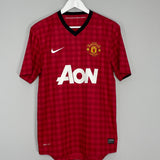 2012/13 MANCHESTER UNITED V.PERSIE #20 HOME SHIRT (M) NIKE