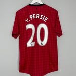 2012/13 MANCHESTER UNITED V.PERSIE #20 HOME SHIRT (M) NIKE