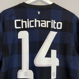 2013/14 MANCHESTER UNITED CHICHARITO #14 AWAY SHIRT (L) NIKE