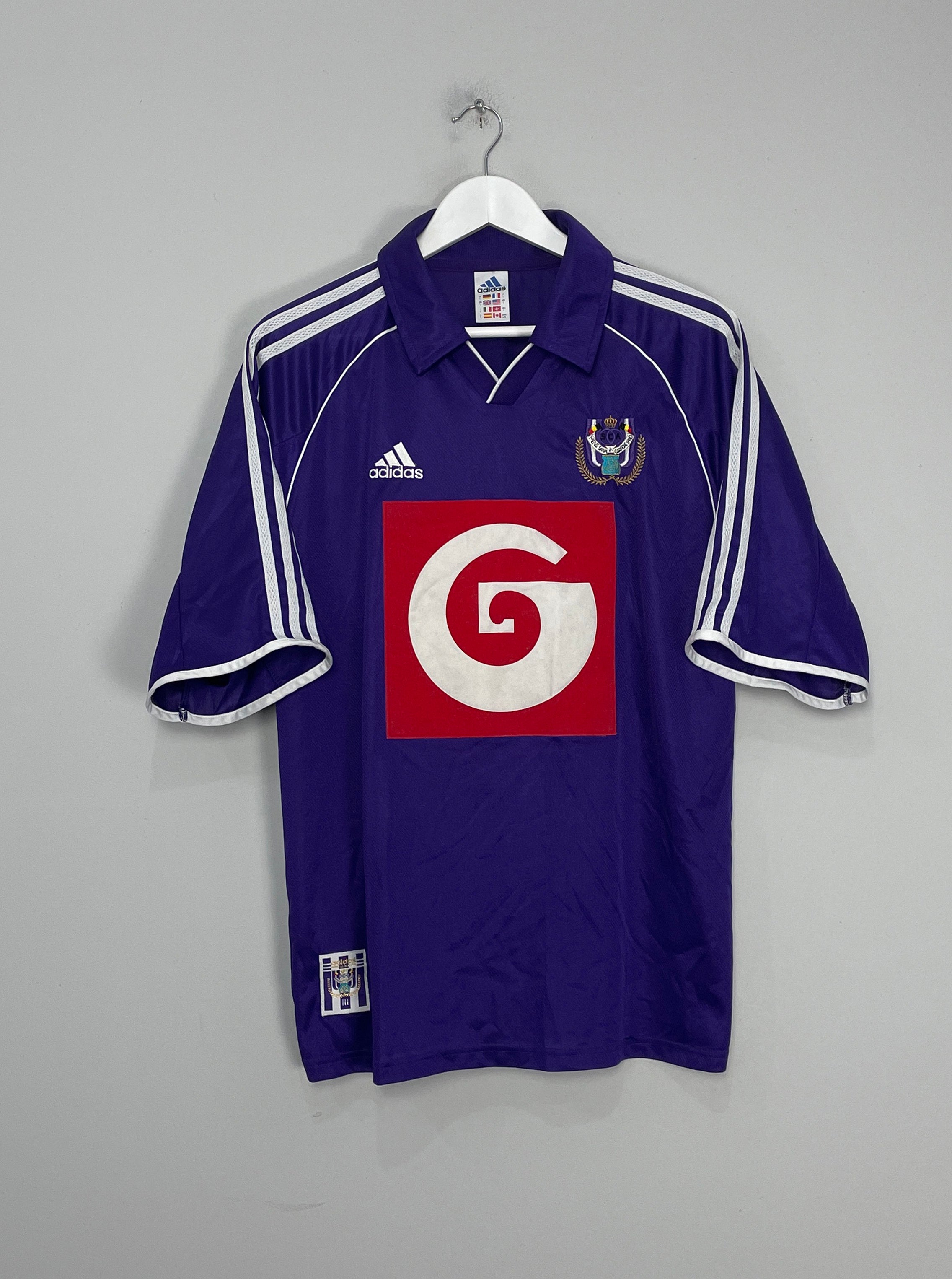 1999/00 ANDERLECHT AWAY SHIRT (L) ADIDAS