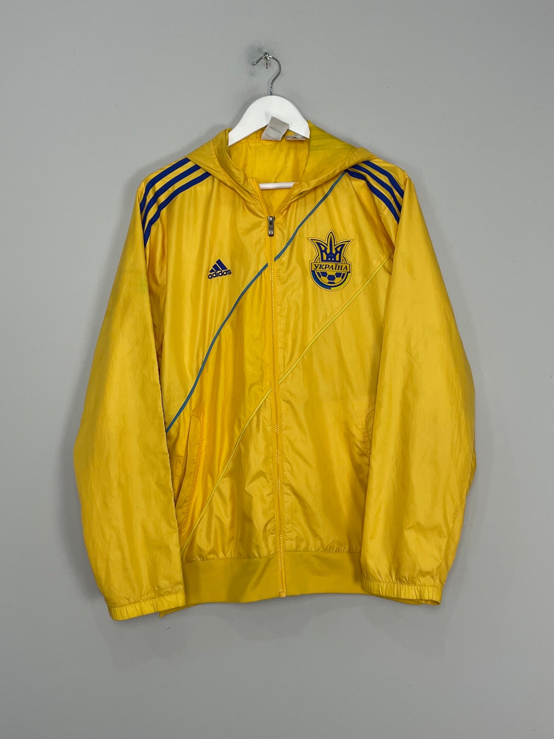 2012/13 UKRAINE TRACK JACKET (M) ADIDAS