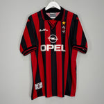 1997/98 AC MILAN HOME SHIRT (XL) LOTTO