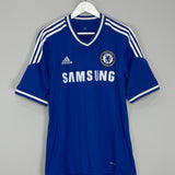 2013/14 CHELSEA HAZARD #17 HOME SHIRT (L) ADIDAS